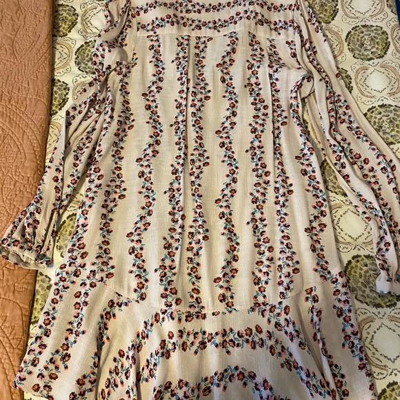 Free People button front midi dress - Picture 2 of 3